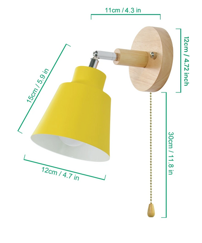 BowLift | Soleil — Dimmable Wall Light with Easy Pull Switch