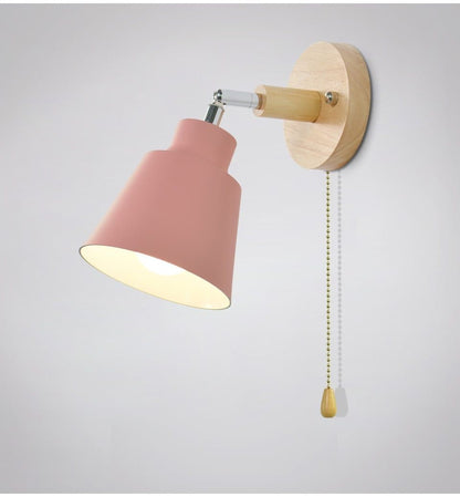 BowLift Collin Rotatable Wall Light with Easy Pull-Chain Switch