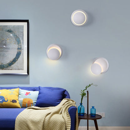 BowLift 360° LED Wall Light - Modern Glow for Any Space