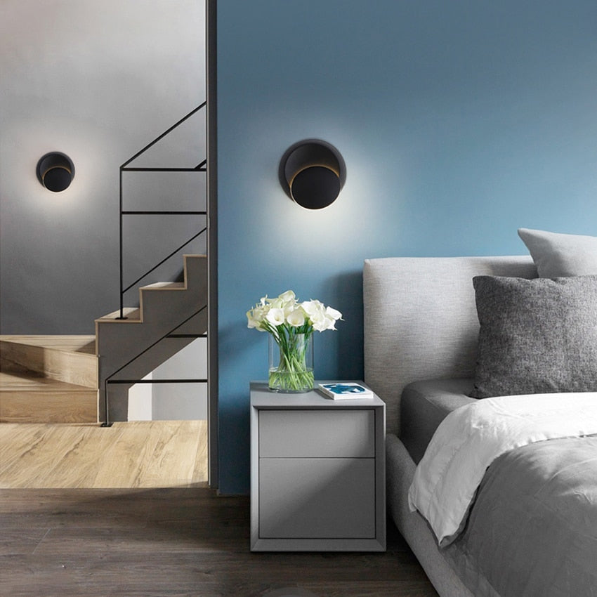 BowLift 360° LED Wall Light - Modern Glow for Any Space