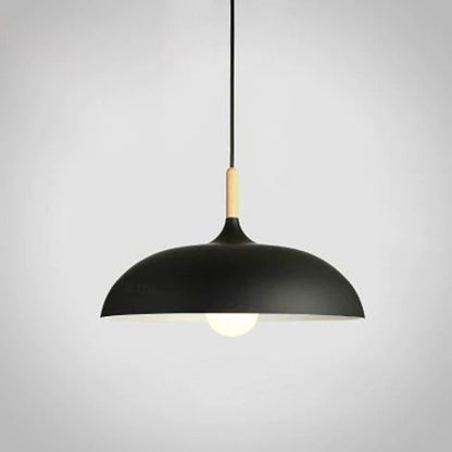 BowLift | Pendant lights made of metal and wood in delicate pastel shades