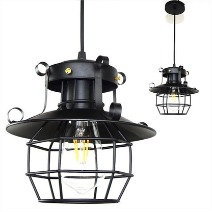 BowLift | Retro Antique Industrial Loft Ceiling Lamp