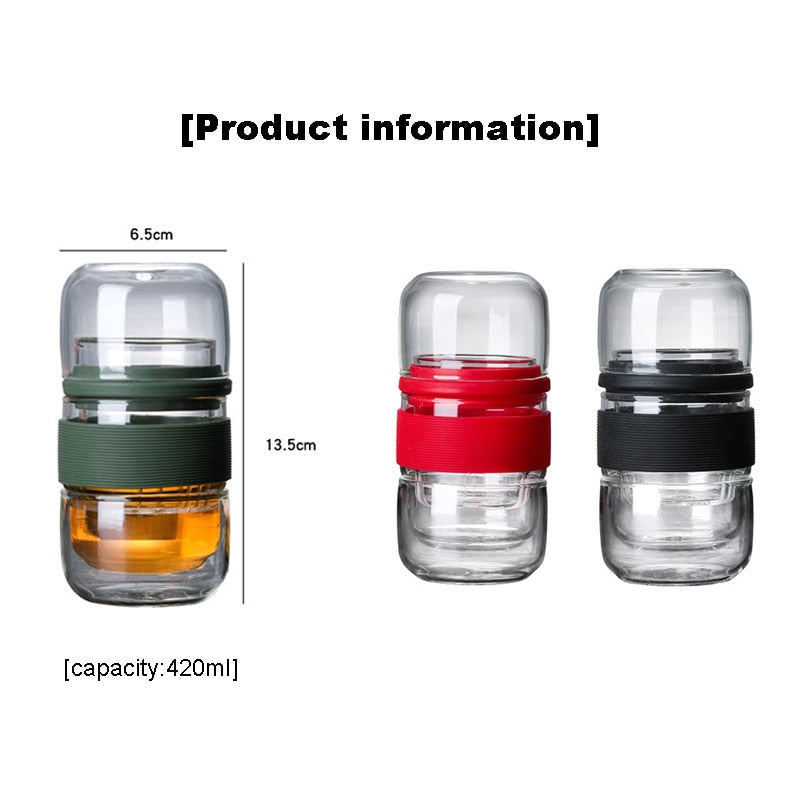 LZINA™ | Mini Pocket Thermoresistant Travel Teapot