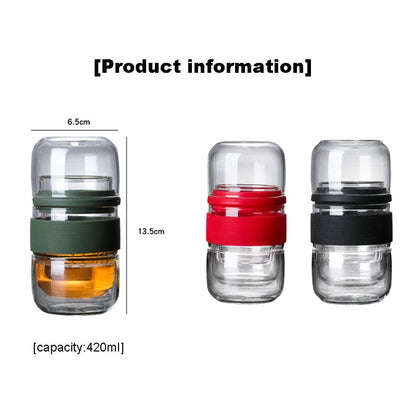 LZINA™ | Mini Pocket Thermoresistant Travel Teapot