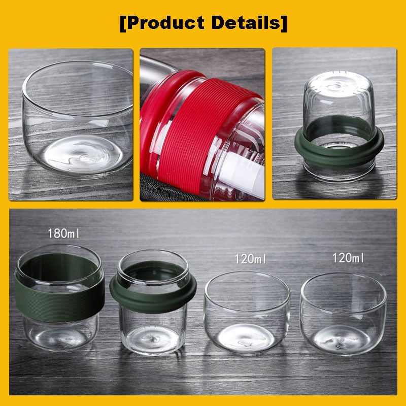 LZINA™ | Mini Pocket Thermoresistant Travel Teapot