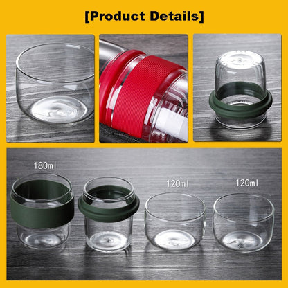 LZINA™ | Mini Pocket Thermoresistant Travel Teapot