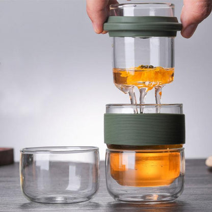 LZINA™ | Mini Pocket Thermoresistant Travel Teapot