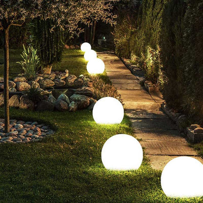 LZINA™ | Outdoor Globe Light - Wireless, Weatherproof, 16 Colors LED Ball Light