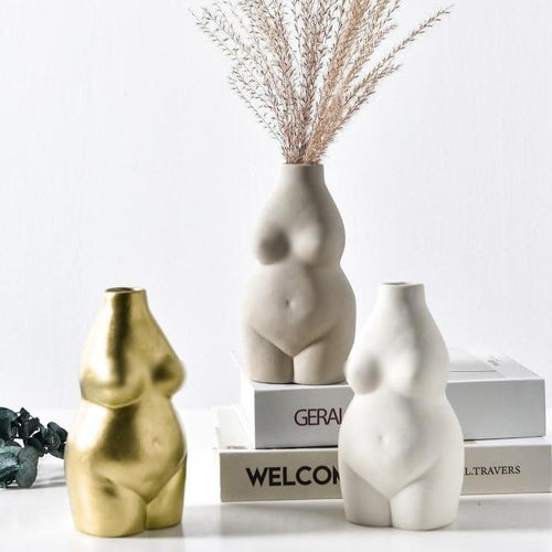 LZINA™ | Venus Ceramic Bust Vase