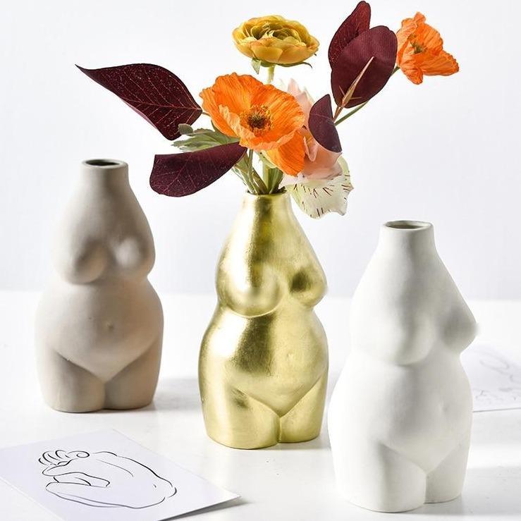LZINA™ | Venus Ceramic Bust Vase