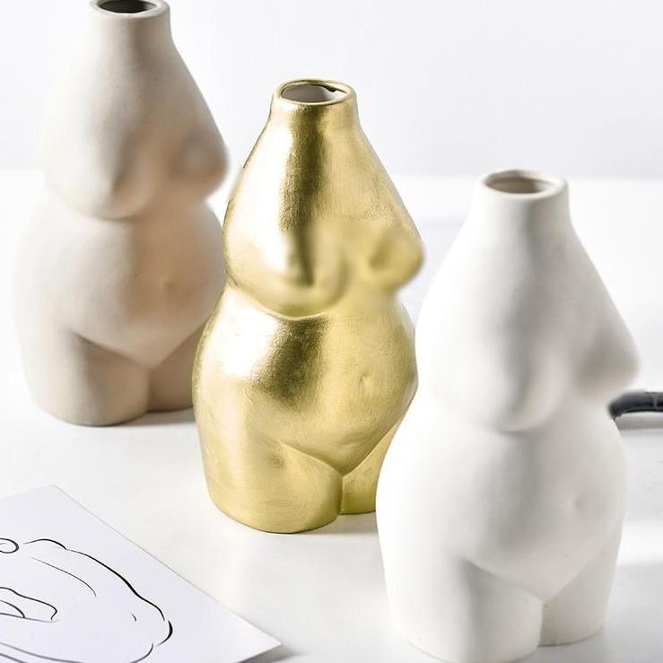 LZINA™ | Venus Ceramic Bust Vase