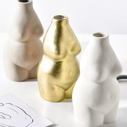 LZINA™ | Venus Ceramic Bust Vase