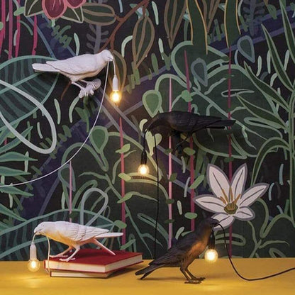 BowLift | Raven Bird Lamp — Elegant Ambient Lighting