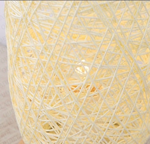 BowLift Rattan Wood Table Lamp - Natural, Sculptural Lighting for Any Space