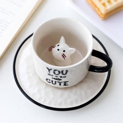 BowLift | Hidden Cat Ceramic Mug