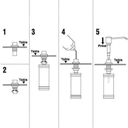 BowLift | Sink-mounted Soap Dispenser