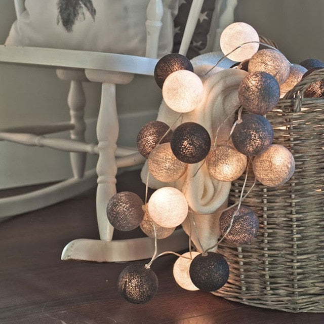 BowLift | Ballton - Cotton glowing ball swing | Various color combinations