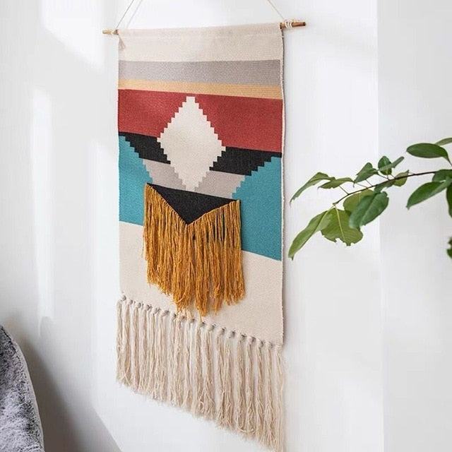 LZINA™ | Geometric Tufted Wall Carpet