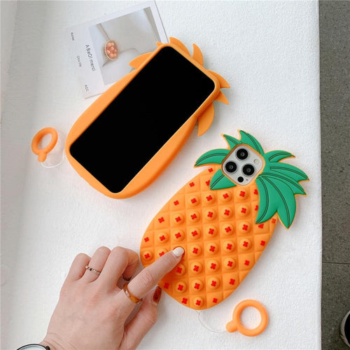 Pineapple Pop It iPhone Case | Bowlift