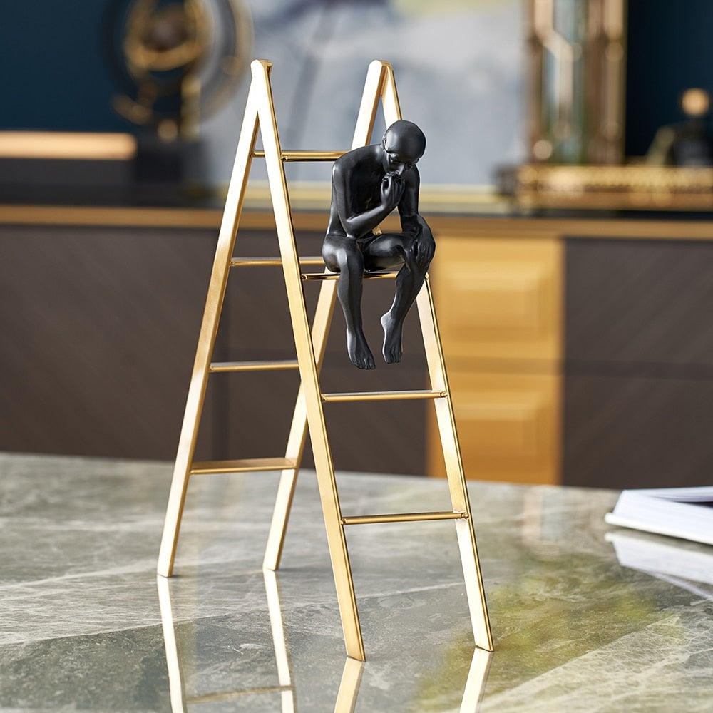 LZINA™ | Thinker Creative Decorative Figure