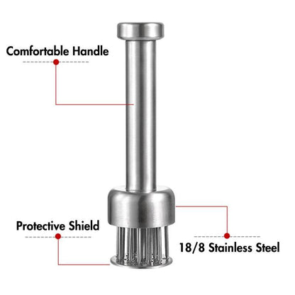BowLift | Stainless Steel Ultra Sharp Meat Tenderizer