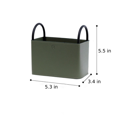 BowLift | Oslo Leather Storage Basket