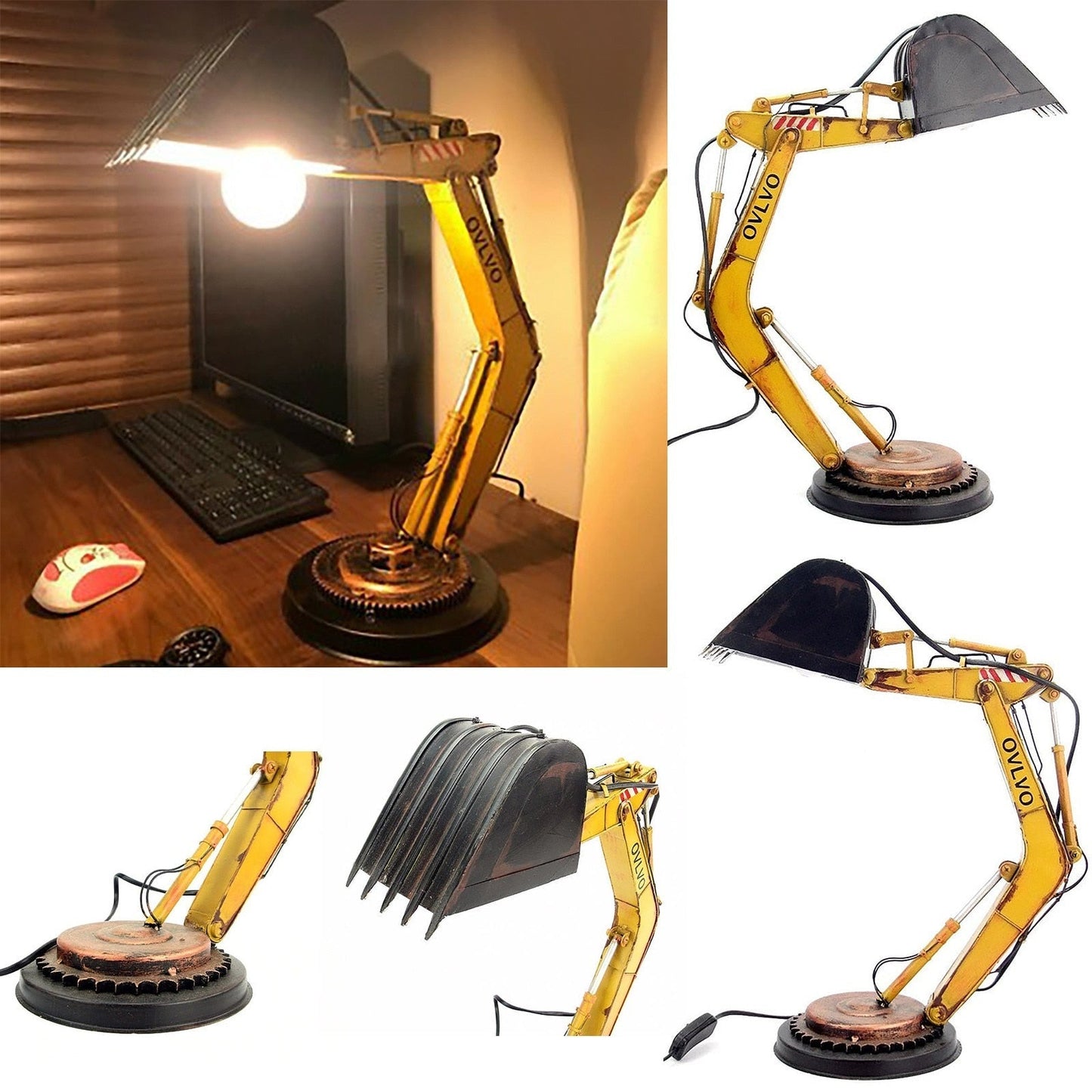 LZINA™ | Unique Digger Table Lamp