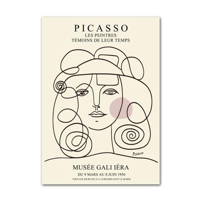 LZINA™ | Henri Matisse Picasso Abstract Canvas