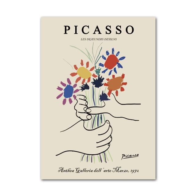 LZINA™ | Henri Matisse Picasso Abstract Canvas