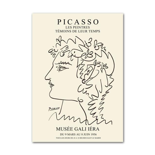 LZINA™ | Henri Matisse Picasso Abstract Canvas