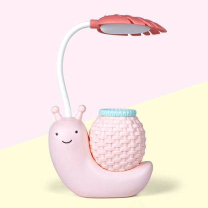 BowLift Snail Desk Lamp with Built-in Pencil Holder for Kids