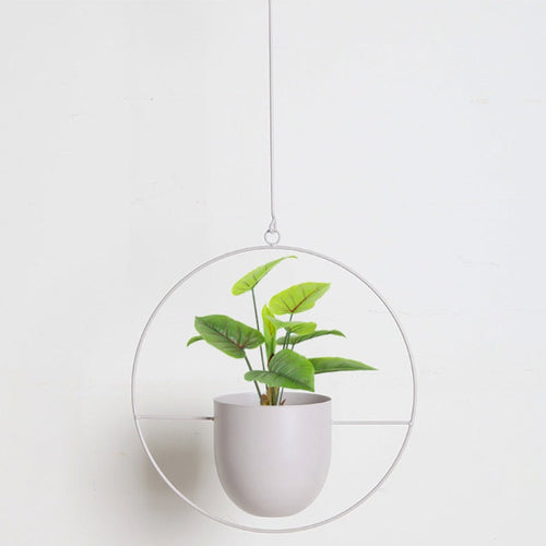 LZINA™ | Gardudu Vivienne Hanging Plant Pot Holder Made of Metal