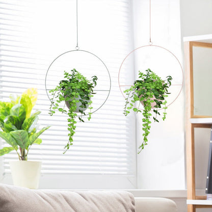 LZINA™ | Gardudu Vivienne Hanging Plant Pot Holder Made of Metal