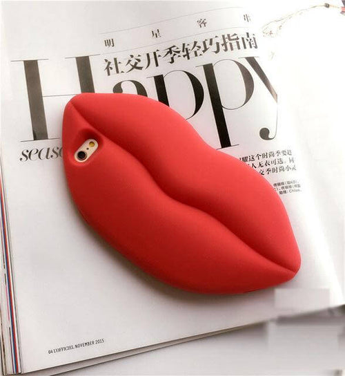 BowLift | 3D Marilyn Monroe Big Sexy Red Lip Iphone Cases