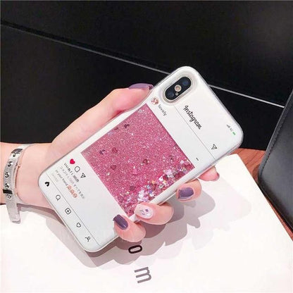 Pretty in Pink Sparkle Phone Case | Bowlift