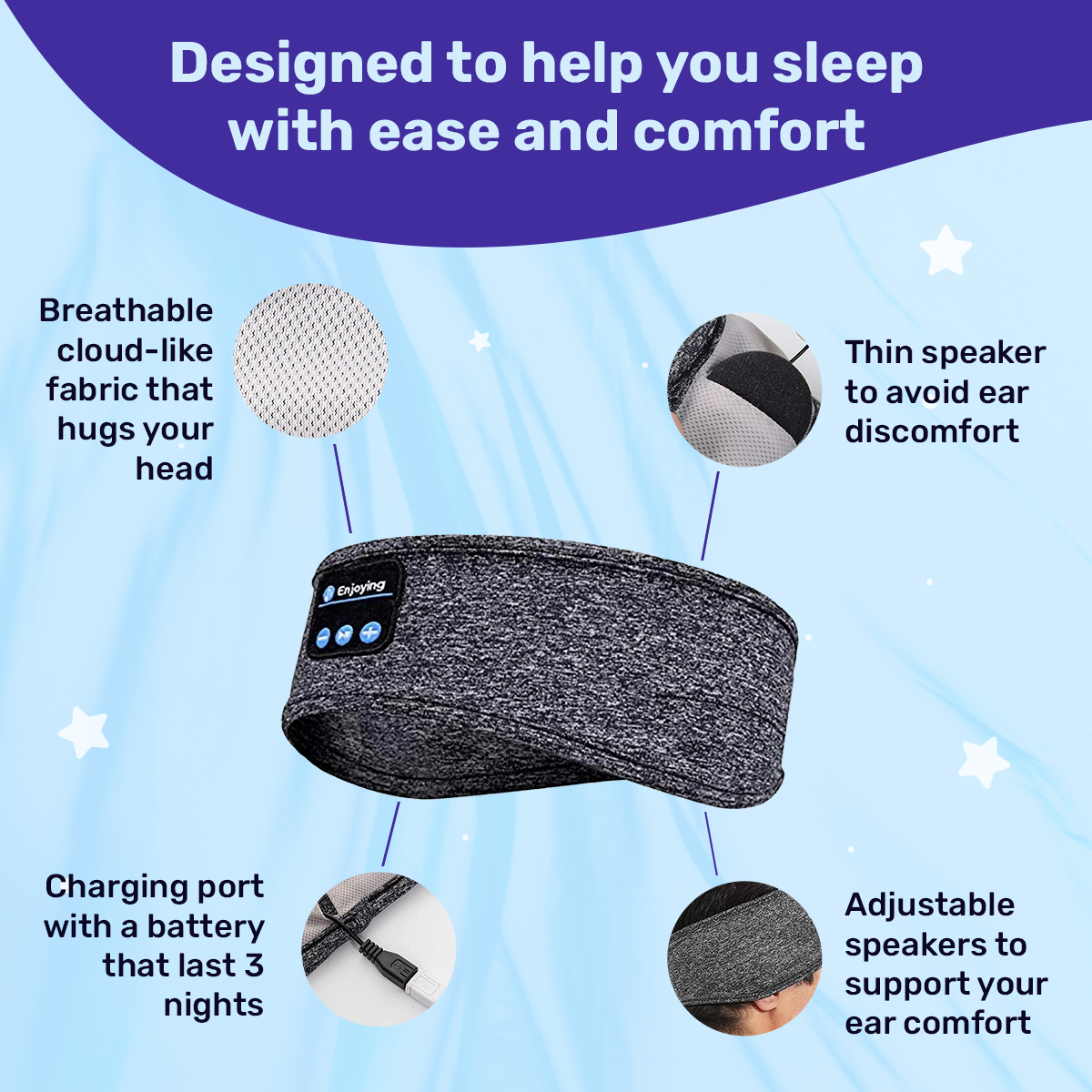 BowLift | Sleep Headphones