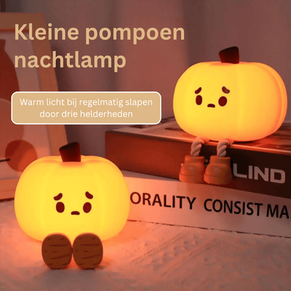 LZINA™ | Pumpkinshape – Soothing pumpkin-shaped night light for relaxed children’s sleep