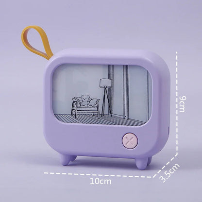 LZINA™ | Mini TV Painting LED Night Light
