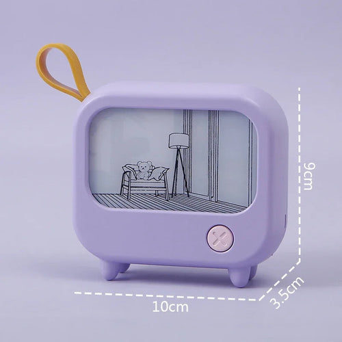 LZINA™ | Mini TV Painting LED Night Light