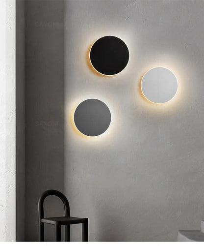 BowLift LightRing: Sleek Minimalist LED Wall Light