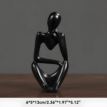 LZINA™ | Abstract Thinker Sculpture Home Decor