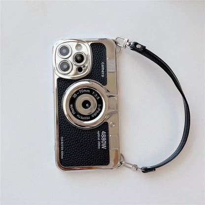 LZINA™ | Vintage Camera iPhone Case 3D Retro Design