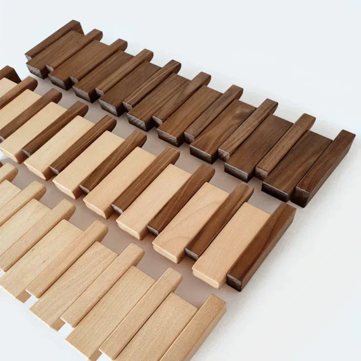 BowLift | Wood Piano Style Wardrobe - Melodia