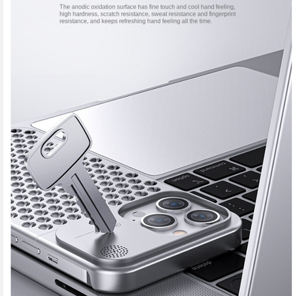 LZINA™ | Metal Vent Premium Aluminum Alloy iPhone Case