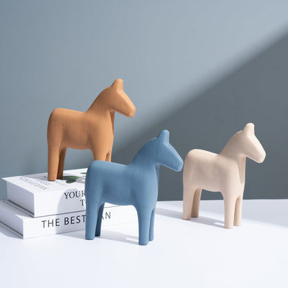 LZINA™ | Resin creative Minimalism horse decoration ornaments