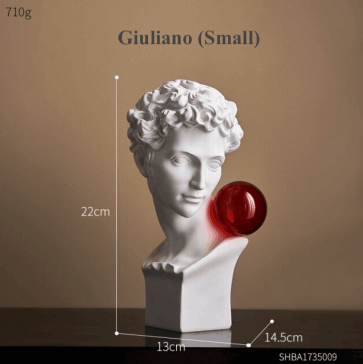 LZINA™ | Resin Greek abstract sculpture