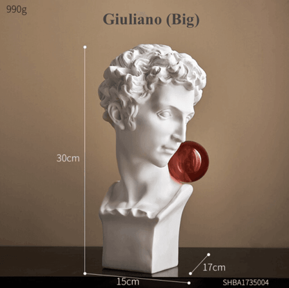 LZINA™ | Resin Greek abstract sculpture