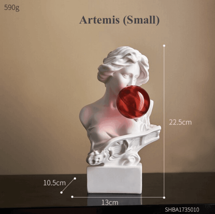 LZINA™ | Resin Greek abstract sculpture