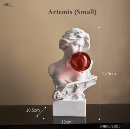 LZINA™ | Resin Greek abstract sculpture