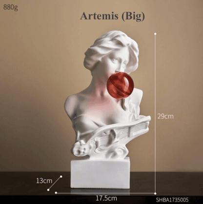LZINA™ | Resin Greek abstract sculpture